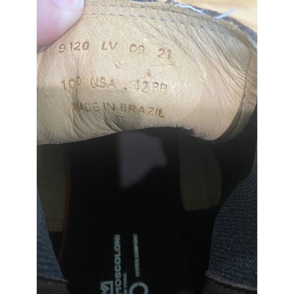 Sandro Moscoloni M180 Women's 10D Brown Hyper Comfort Round Toe Ankle Boots S61 - Picture 7 of 8